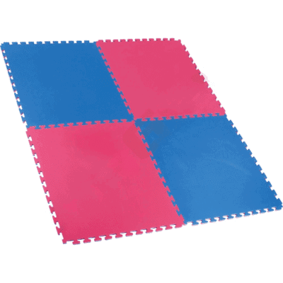 Schaumstoff-Puzzlematten, 104 x 104 cm, 4er-Set