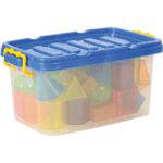 Geoformen transparent 36 Stück - 120463 1