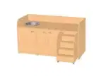 Wickelkommode mit ausziehbarer Treppe, Waschbeckenschrank mit Tür, Waschbecken aus Edelstahl und Doppeltür - 2 9973f085 e2fd 4820 9622 02512c88c038 3000x.jpg