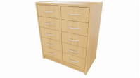 Korpus-Classic Unterschrank mit Schubkästen - Breite: 69 cm – Bild 3