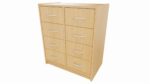 Korpus-Classic Unterschrank mit Schubkästen – Breite: 69 cm - M738053800