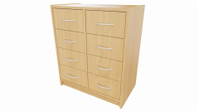 Korpus-Classic Unterschrank mit Schubkästen - Breite: 69 cm