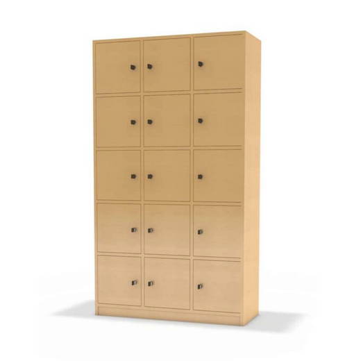 lehrerfachschrank15faecher Lehrerfachschrank mit 15 Eigentumsfächer - lehrerfachschrank15faecher