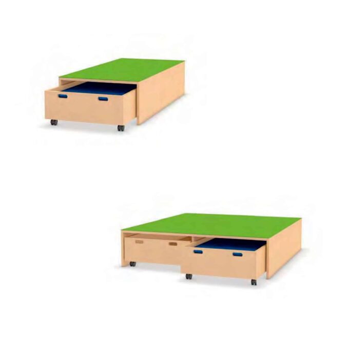 schlafpodestmitauszugsbett