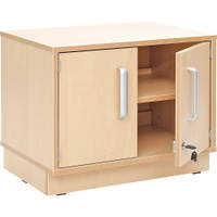 Flexi Schrank S, Breite: 60 cm, abschließbar, auf Sockel - 092336K b 17