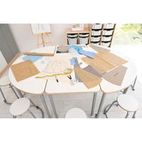 Hocker Flexi 6 mit Fußstützen 3-5 - 096958 h 23