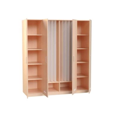 Flexi Kombischrank für 10 Matten und Decken, mit Türen