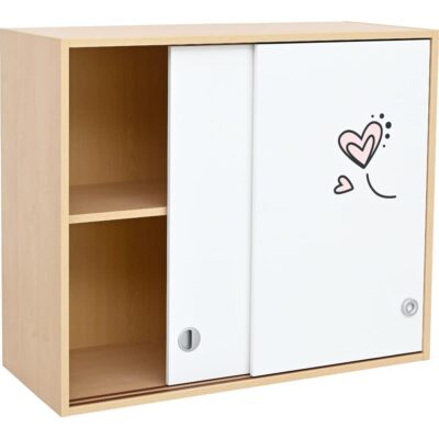 Fantasiewelt Aufsatzschrank mit Herzen