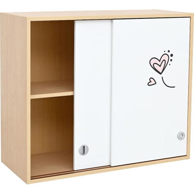 Fantasiewelt Aufsatzschrank mit Herzen