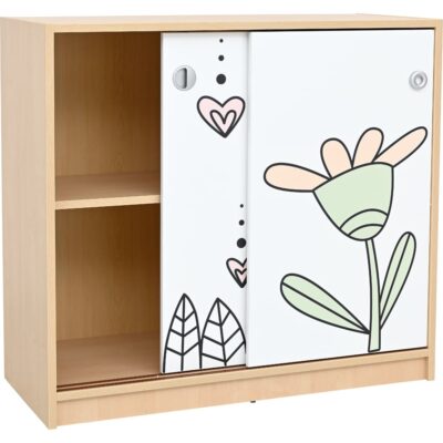 Fantasiewelt Schrank mit Margerite