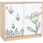 Fantasiewelt Schrank mit Margerite - 098449 a 23 (1)