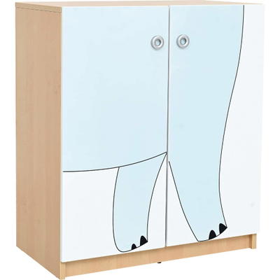 Fantasiewelt Schrank mit Dino-Körper