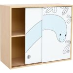 Fantasiewelt Aufsatzschrank mit Dino-Kopf - 098452