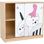 Fantasiewelt Schrank mit Dino-Baby - 098453