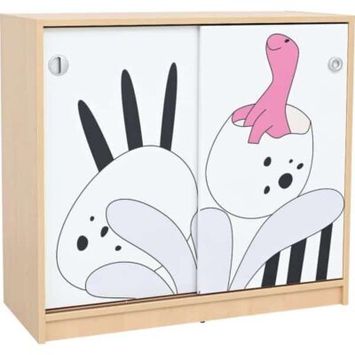 Fantasiewelt Schrank mit Dino-Baby