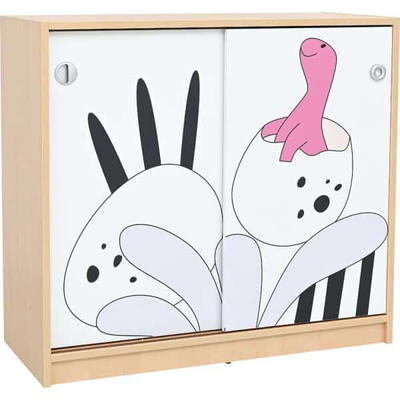 Fantasiewelt Schrank mit Dino-Baby