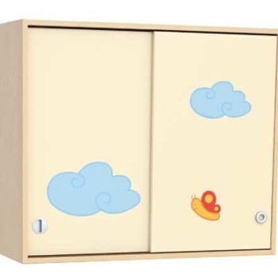 Fantasiewelt Aufsatzschrank mit Wolken