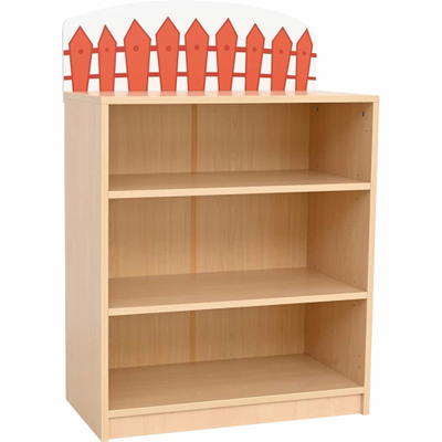 Fantasiewelt Regal mit Applikation, Zaun