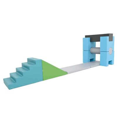 Schaumstoff-Set Ivo, grün-blau