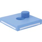 Sensorische Steckmatte, Quadrat, Kreis mit Quietsche - 101295