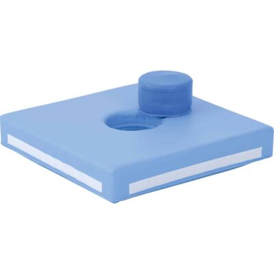 Sensorische Steckmatte, Quadrat, Kreis mit Quietsche