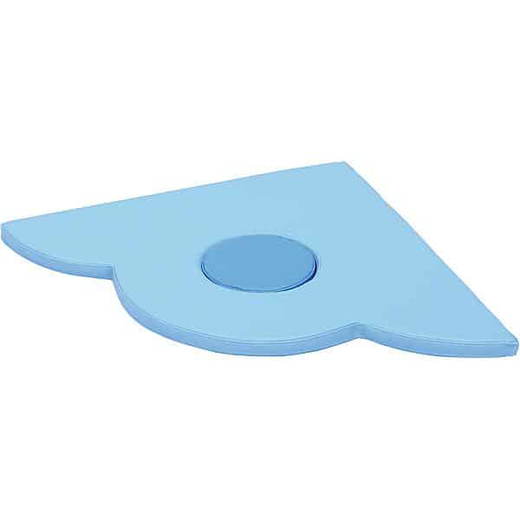 101297_a_13 Sensorische Steckmatte, Dreieck 2, Kreis mit Raschelfolie - 101297 a 13