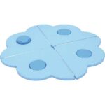 Sensorische Steckmatte, Dreieck 2, Kreis mit Raschelfolie - 101297 b 13
