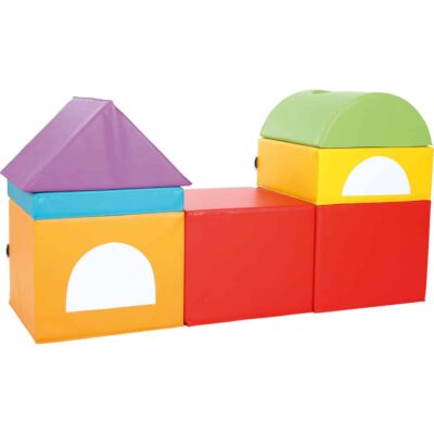 Lokomotive aus Schaumstoff