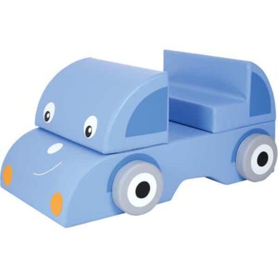 Auto aus Schaumstoff