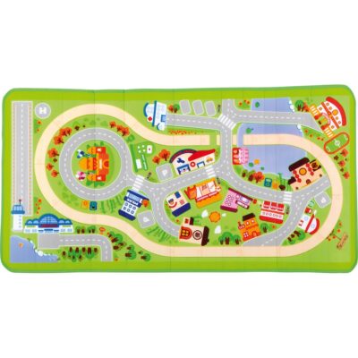 Spielmatte - Stadt, rechteckig