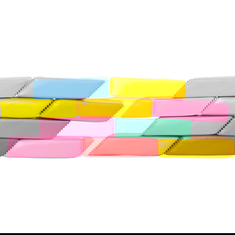 Schaumstoff-Set Ziegel, 10 Stück