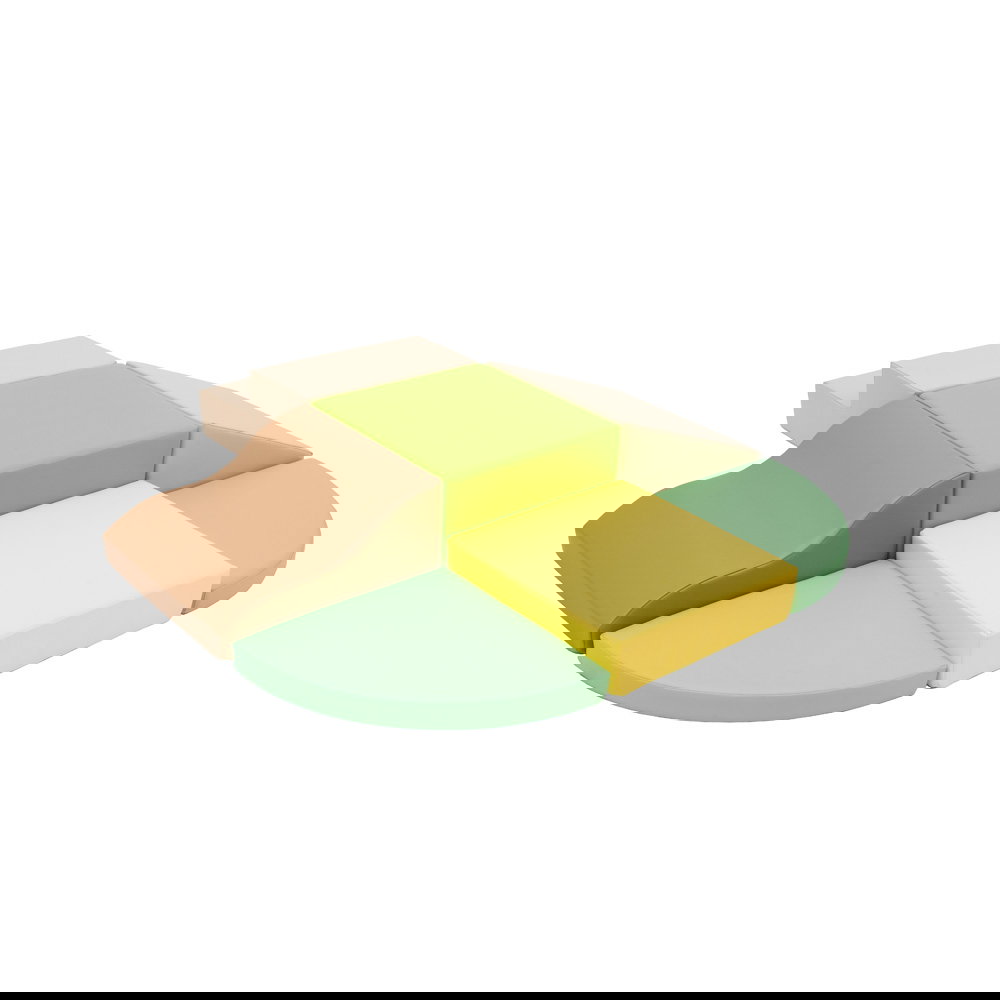 Schaumstoff-Set Krabbelinsel, 7-teilig