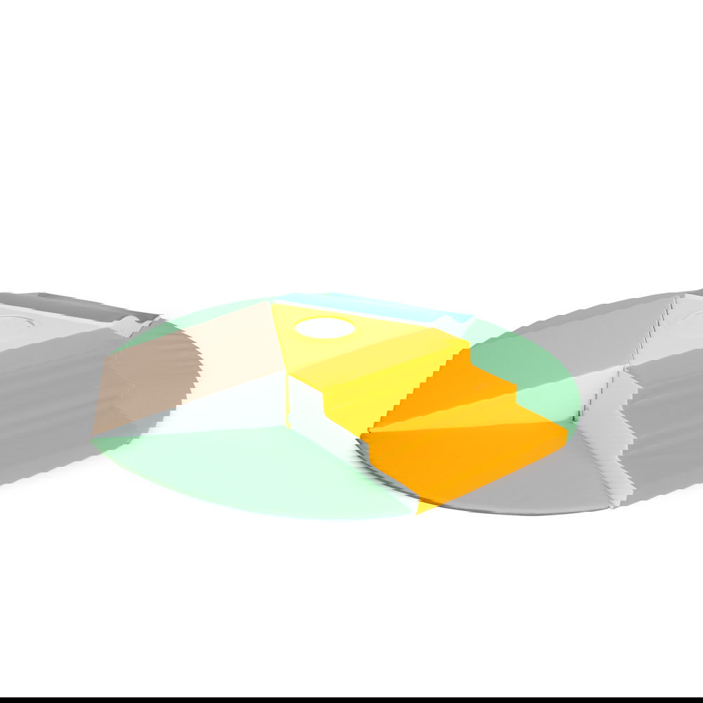 Schaumstoff-Set Krabbelinsel mit Acrylspiegel
