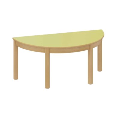 Halbrundtisch 120 x 60 cm