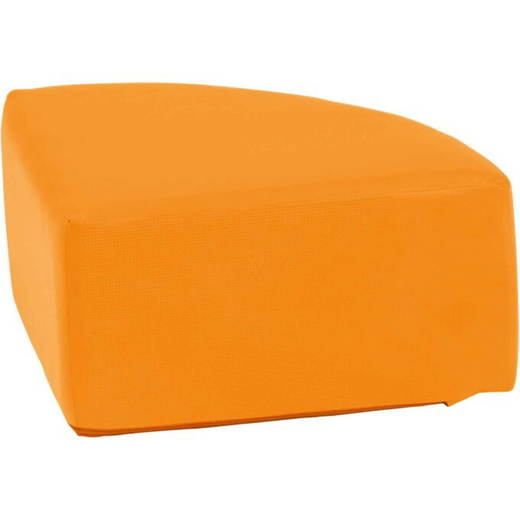 Hocker Viertelkreis orange Hocker Viertelkreis - Hocker Viertelkreis orange