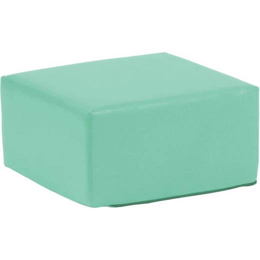 Hocker eckig türkis Hocker eckig - Hocker eckig türkis