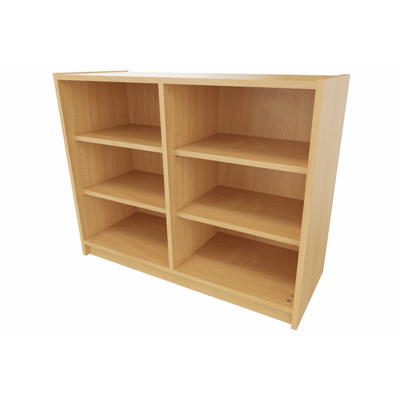 Korpus-Classic Unterschrank offen, Mittelwand, je 2 Einlegeböden