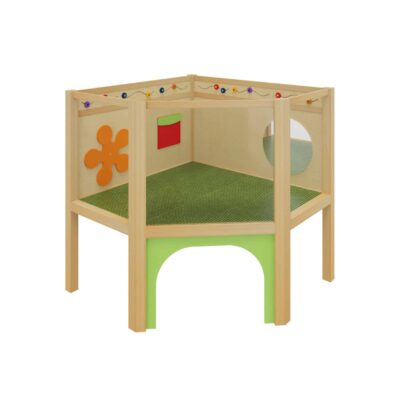 Tobini® Eck Plattform Blümchen