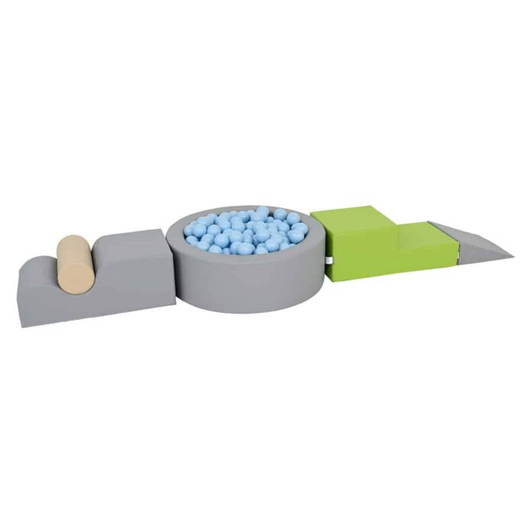 ZEST5921 Krabbellandschaft Set 3, mit rundem Ballbad inkl. Bälle - ZEST5921