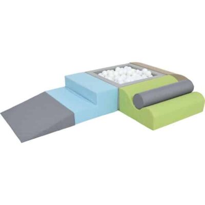 Krabbellandschaft Set 4, mit Ballbad inkl. Bälle