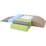 Krabbellandschaft Set 4, mit Ballbad inkl. Bälle - ZEST5922 b 23