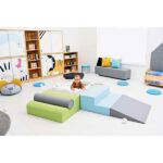 Krabbellandschaft Set 4, mit Ballbad inkl. Bälle - ZEST5922 k 23