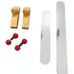 Metallstandfüße 1 Paar, maxi 50 cm