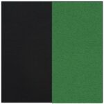 Bezugskombinationen SPG30 - Stoff Carissima 753 = dunkelgrün + Kunstleder Finca Brillantschwarz: