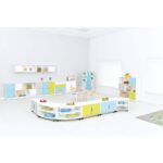 Quadro – Schrank S ohne Mittelwand, mit 1 Einlegeboden, Breite: 79 cm - 092136W