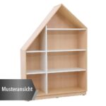 Quadro – Häuschen mit Regal, Breite: 116 cm - 096989W