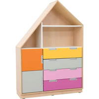 Quadro - Häuschen mit Regal, Breite: 116 cm – Bild 9