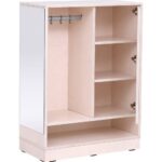 Spielecke Bianca S – Kleiderschrank, Breite: 80 cm, eintürig - 098145C
