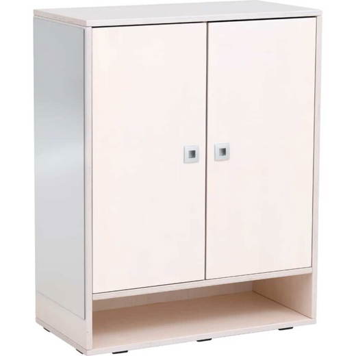 098146 Spielecke Bianca S – Kleiderschrank, Breite: 80 cm, doppeltürig - 098146