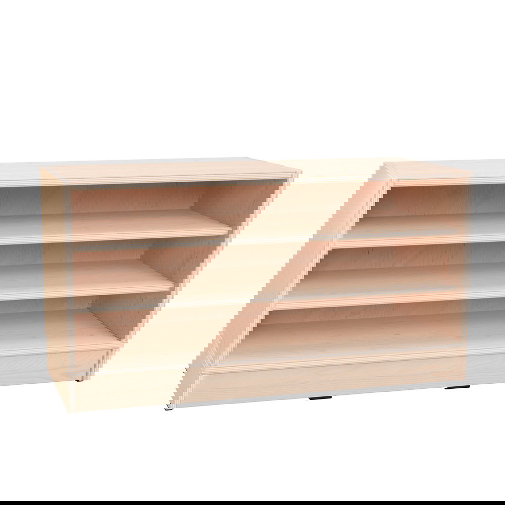 Echtholz Regal S, 2 Einlegeboden